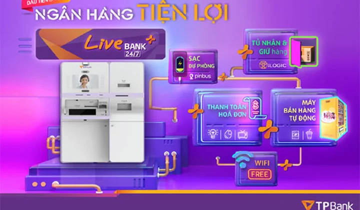 TPBank ra mắt Ngân hàng tiện lợi LiveBank+