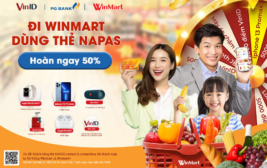 Thanh toán thẻ chip PG Bank nhận nhiều ưu đãi