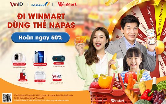 Thanh toán thẻ chip PG Bank nhận nhiều ưu đãi