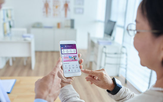 Ứng dụng MyVBI giúp khách hàng nhận bồi thường bảo hiểm 100% online