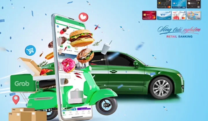 Ưu đãi đến 50% cho chủ thẻ VietinBank khi đặt Grab