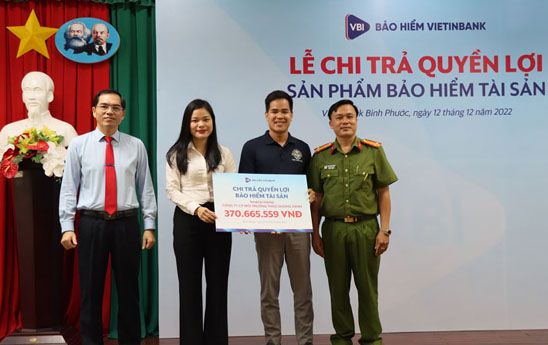 VBI bồi thường tổn thất tài sản cho Doanh nghiệp