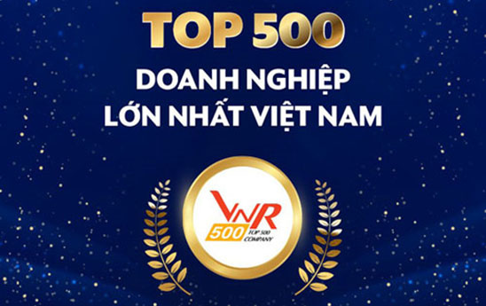 VBI được vinh danh trong TOP 500 Doanh nghiệp lớn nhất Việt Nam
