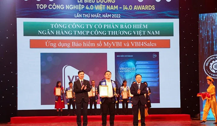 VBI được vinh danh với 2 ứng dụng tại “Top Công nghiệp 4.0 Việt Nam”