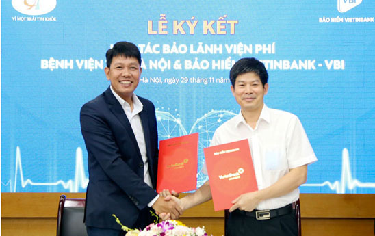 VBI và Bệnh viện Tim Hà Nội hợp tác bảo lãnh viện phí