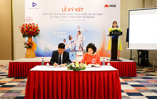 VBI và MSB hợp tác phân phối Bảo hiểm sức khỏe M-FAST CARE
