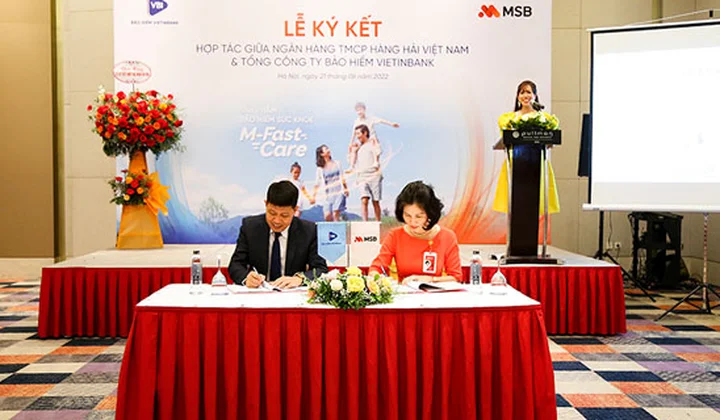 VBI và MSB hợp tác phân phối Bảo hiểm sức khỏe M-FAST CARE