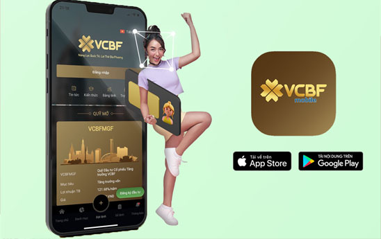 VCBF ra mắt ứng dụng trên thiết bị di động