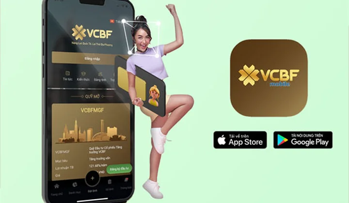 VCBF ra mắt ứng dụng trên thiết bị di động