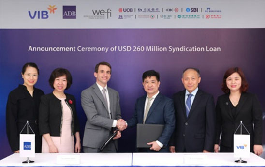 VIB huy động thành công 260 triệu USD khoản vay hợp vốn quốc tế