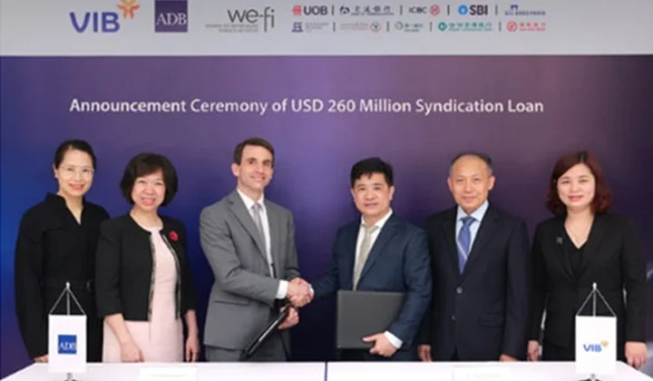 VIB huy động thành công 260 triệu USD khoản vay hợp vốn quốc tế
