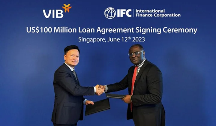 VIB ký kết hợp đồng vay mới với IFC, nâng tổng hạn mức tín dụng lên 450 triệu đô la Mỹ