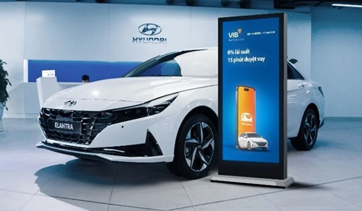 VIB ra mắt gói vay mua ô tô Hyundai với lãi suất chỉ từ 0%/năm