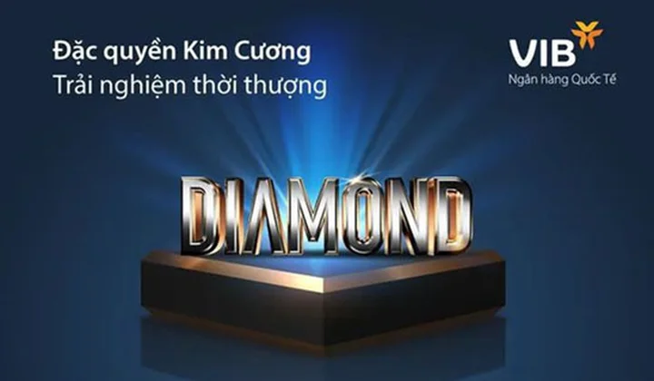VIB tặng khách hàng gửi tiền voucher mua kim cương