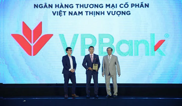 VPBank 5 năm liên tiếp nằm trong Top 50 công ty kinh doanh hiệu quả nhất Việt Nam