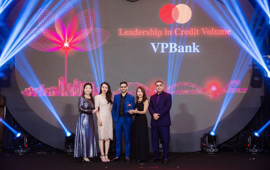 VPBank được Mastercard vinh danh tại 5 hạng mục giải thưởng lớn
