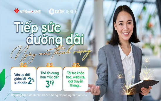 VPBank hợp tác với Care Ignite “thắp lửa” cho Doanh nghiệp do phụ nữ làm chủ