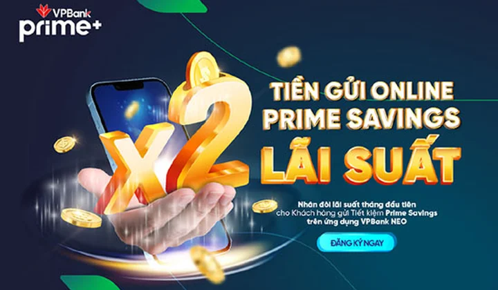 VPBank ra mắt sản phẩm tiết kiệm Prime Savings trên VPBank NEO