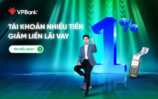 VPBank ưu đãi giảm tới 1% lãi suất cho vay sản xuất kinh doanh