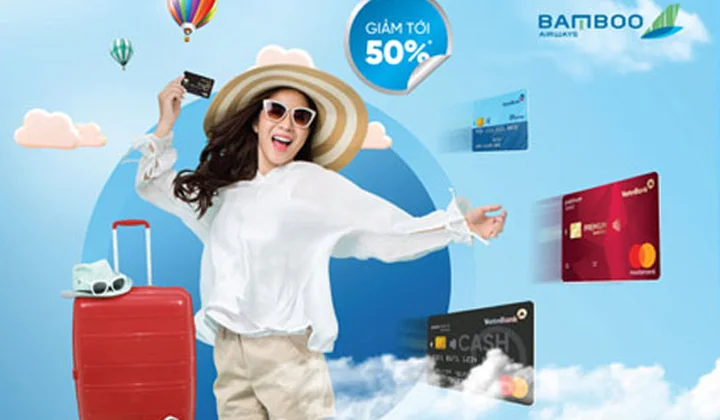 Vi vu Bamboo Airways cùng thẻ VietinBank