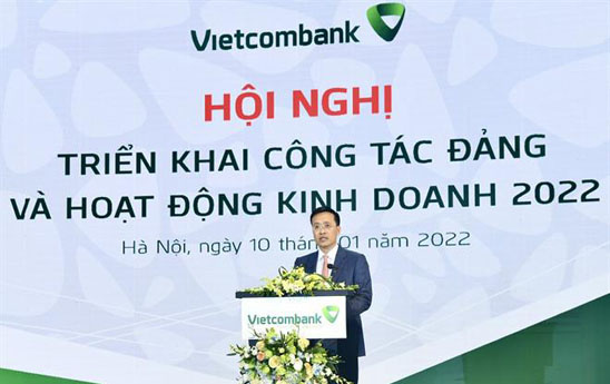 Viecombank tổng kết công tác Đảng và hoạt động kinh doanh năm 2021