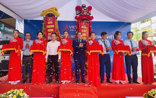 VietABank Bạc Liêu tổ chức khai trương trụ sở mới