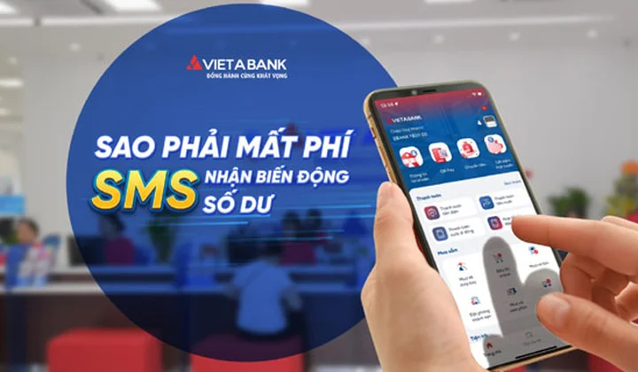 VietABank đưa ra nhiều giải pháp hạn chế mất phí SMS