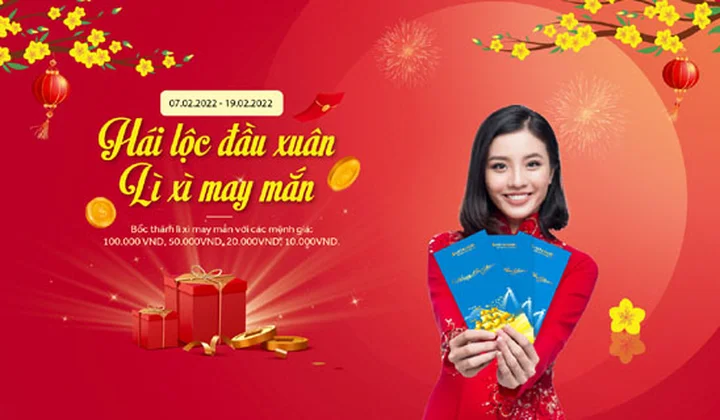 VietABank triển khai chương trình ”Hái lộc đầu xuân - Lì xì may mắn”