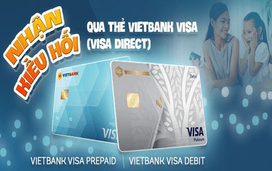 VietBank triển khai tính năng nhận tiền Visa Direct