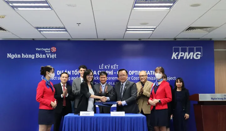 Viet Capital Bank hợp tác cùng KPMG triển khai dự án “tối ưu hóa chi phí”