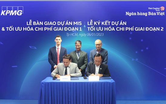 Viet Capital Bank tiếp tục hợp tác cùng KPMG Việt Nam với dự án “Tối ưu hóa chi phí”