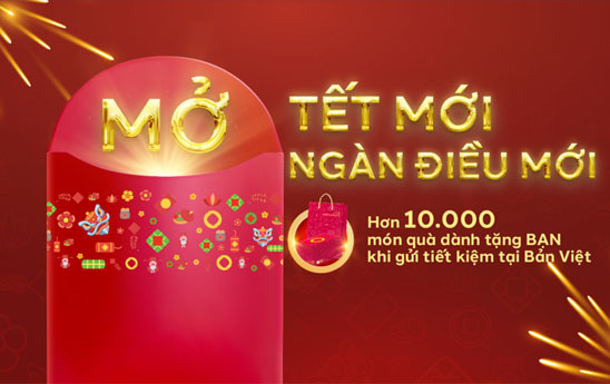 Viet Capital Bank ưu đãi “Tết mới, mở ngàn điều mới”