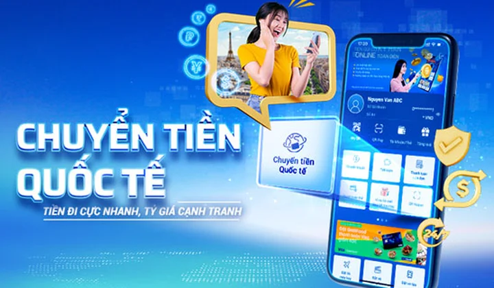 Vietbank Digital thêm tính năng “Chuyển tiền quốc tế online”
