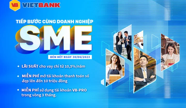 Vietbank ưu đãi lãi suất cho vay chỉ từ 10,5%/năm