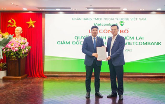 Vietcombank bổ nhiệm lại Giám đốc Khối Nhân sự trụ sở chính