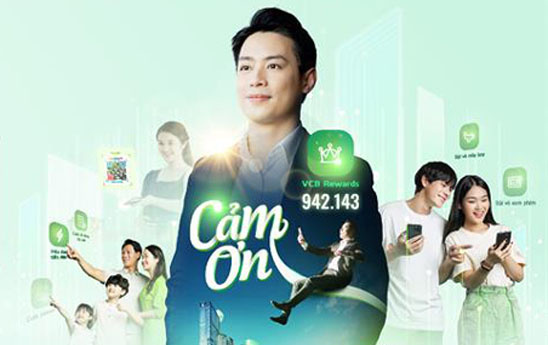 Vietcombank bổ sung danh mục quà tặng chương trình VCBRewards