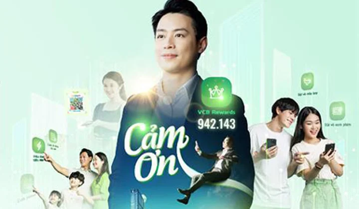 Vietcombank bổ sung danh mục quà tặng chương trình VCBRewards