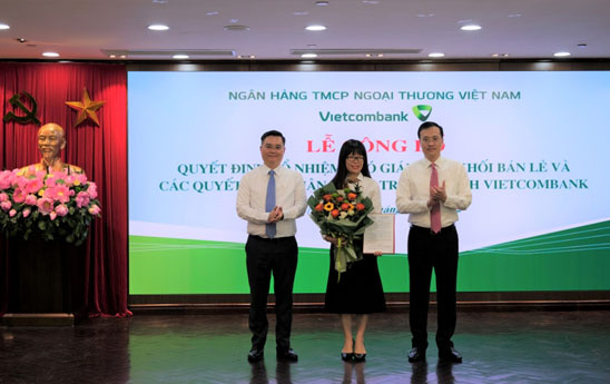 Vietcombank công bố các quyết định nhân sự Khối Bán lẻ