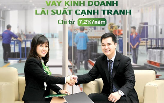 Vietcombank dành 55.000 tỷ đồng cho khách hàng tổ chức bán lẻ vay bổ sung vốn lưu động