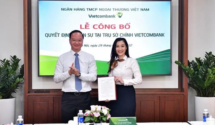 Vietcombank điều động và bổ nhiệm Phó Chánh Văn phòng Trụ sở chính