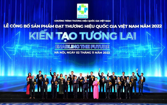 Vietcombank lần thứ 8 liên tiếp đạt "Thương hiệu Quốc gia"