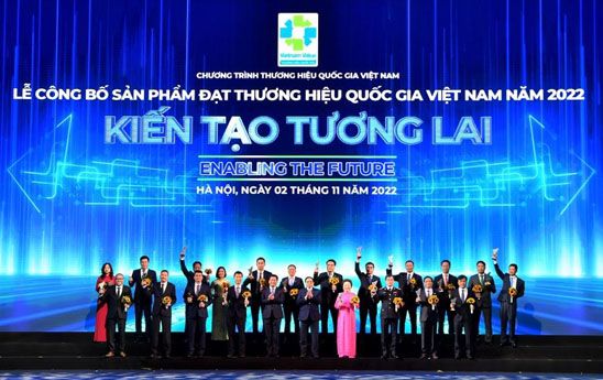 Vietcombank lần thứ 8 liên tiếp đạt "Thương hiệu Quốc gia"
