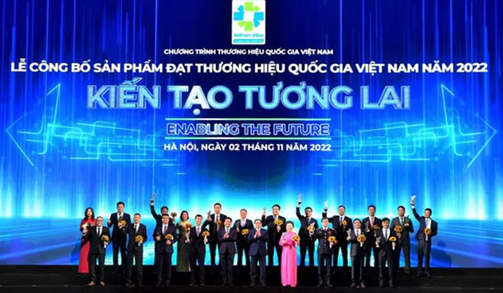 Vietcombank lần thứ 8 liên tiếp đạt "Thương hiệu Quốc gia"