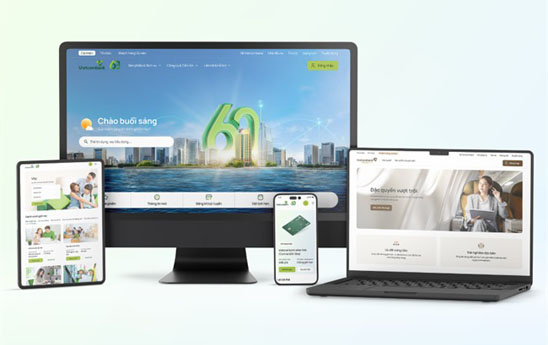 Vietcombank ra mắt Website mới - phiên bản trải nghiệm