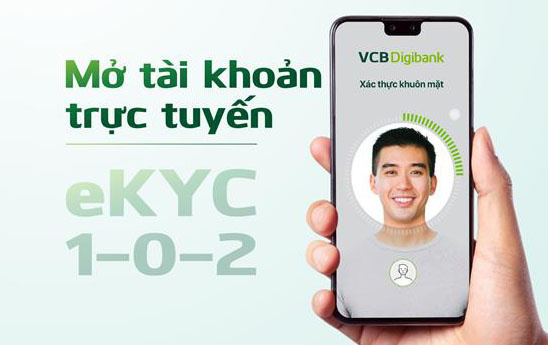 Vietcombank ra mắt dịch vụ mở tài khoản trực tuyến xác thực bằng EKYC