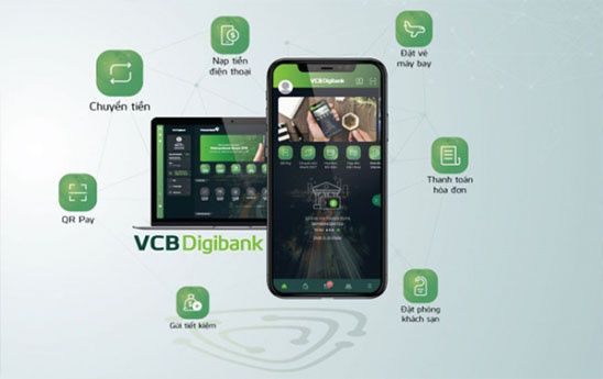 Vietcombank tạm dừng tính tăng thanh toán bằng nguồn thẻ tín dụng trên VCB Digibank cho một số dịch vụ
