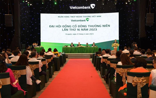 Vietcombank tổ chức thành công đại hội đồng cổ đông thường niên lần thứ 16 năm 2023