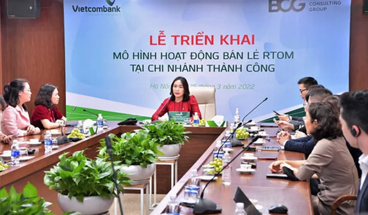 Vietcombank triển khai Chuyển đổi mô hình hoạt động bán lẻ RTOM tại ba chi nhánh