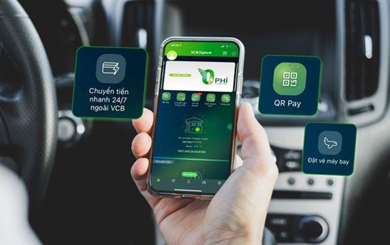 Vietcombank triển khai dịch vụ nạp/rút ví điện tử VNPay