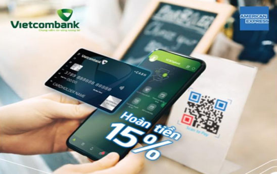 Vietcombank ưu đãi chủ thẻ thanh toán qua QR VNPay